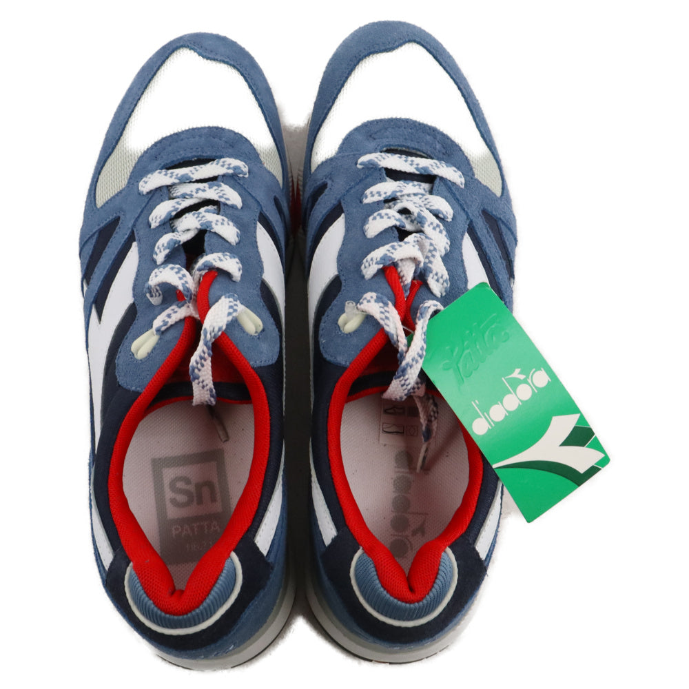 diadora(ディアドラ) ×PATTA N9000 1st Colonial パタ ファーストコロニアル ローカットスニーカー ブルー US12/30cm 160411-06-60072