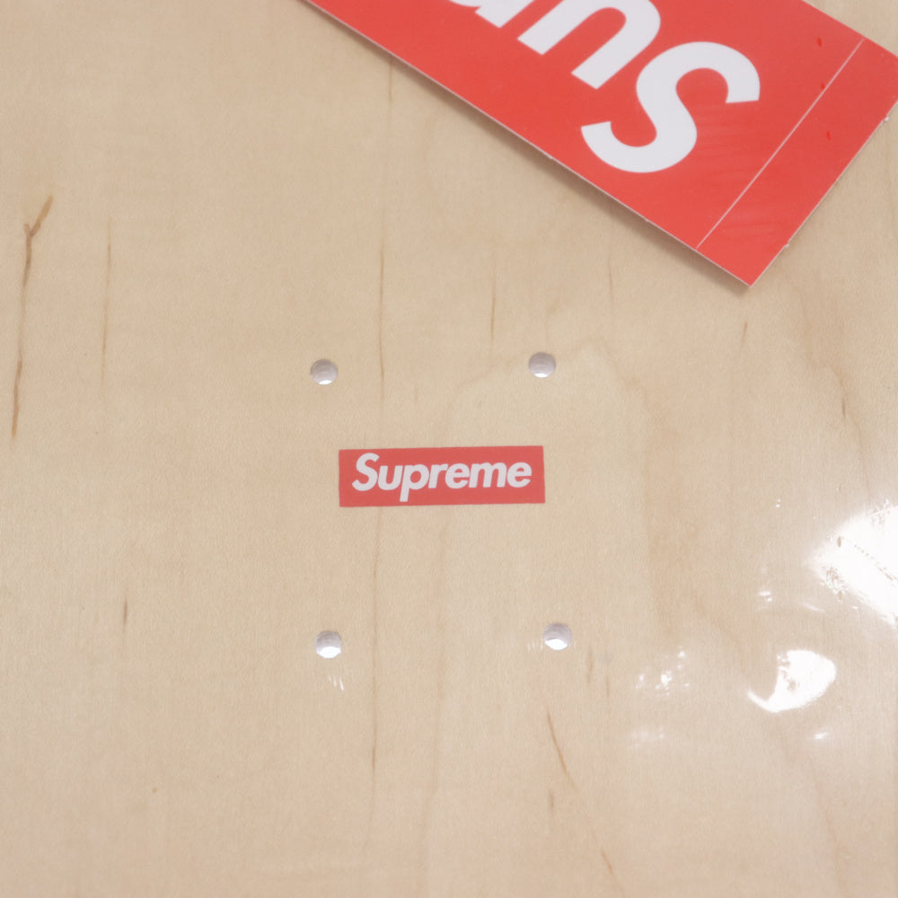 SUPREME(シュプリーム) ×KAWS TOKYO FIRST Chum Deck Type1 アートデザイン チャム スケートボード デッキ シルバー