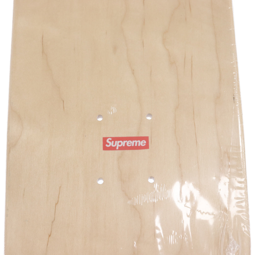 SUPREME(シュプリーム) ×KAWS TOKYO FIRST Chum Deck Type2 アートデザイン チャム スケートボード デッキ シルバー