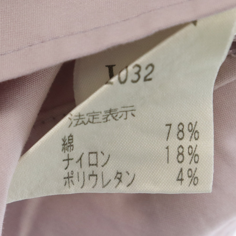 LANVIN SPORT(ランバン スポーツ) ダーツ ギャザーデザイン スナップボタン 長袖シャツ ピンク I5B2032 レディース