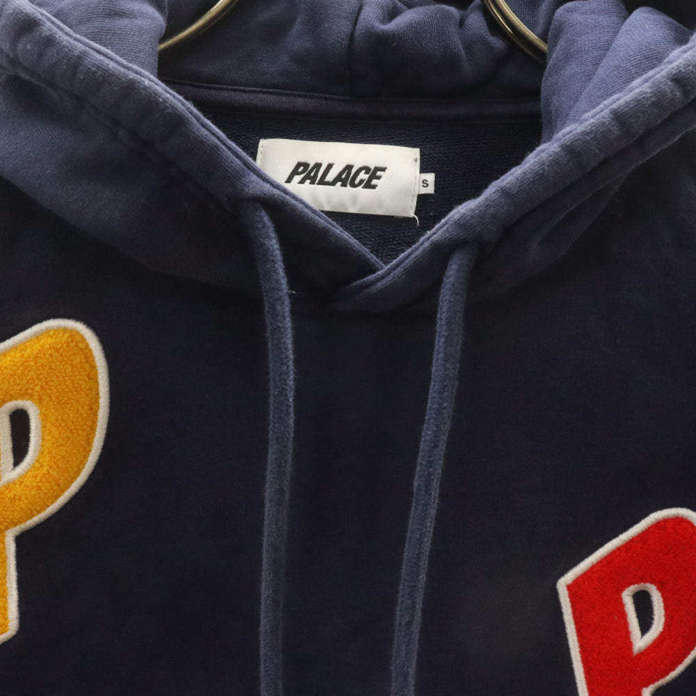 Palace Skateboards(パレススケートボーズ) Skateboards Multiple P スケートボード マルチプル スウェットプルオーバーパーカー ネイビー
