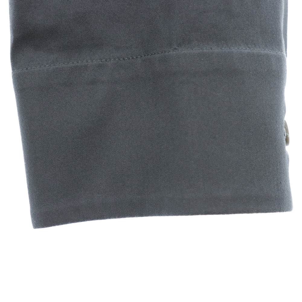 JIL SANDER(ジルサンダー) フライフロント 比翼長袖シャツ ネイビー JSML740526