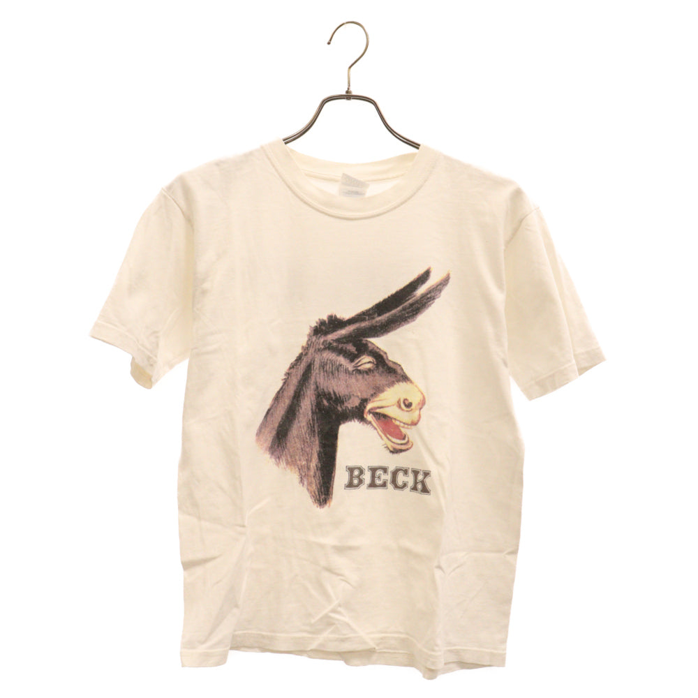 VINTAGE(ヴィンテージ) 90S BECK GILDAN ベック ギルダンボディ 半袖プリントTシャツ カットソー ホワイト