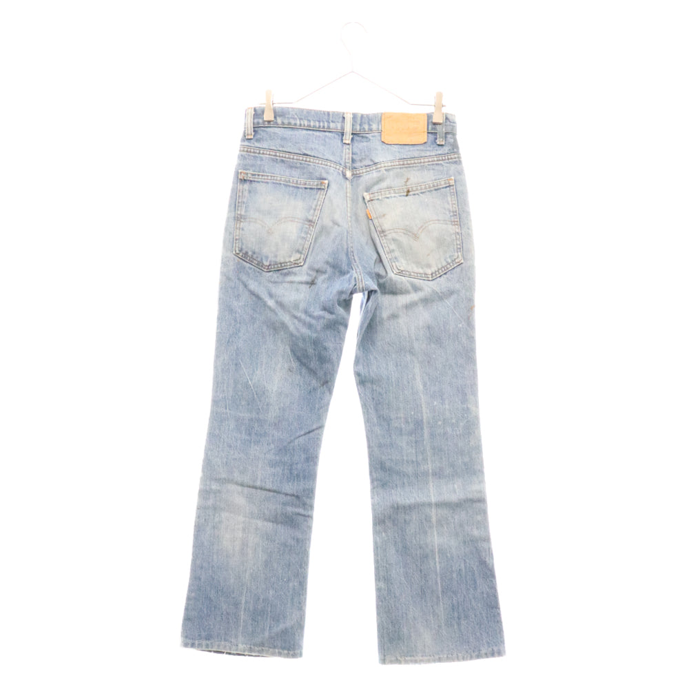 Levi's(リーバイス) 80S VINTAGE 517 オレンジタブ ボタン裏8 ヴィンテージ ジップフライ フレアデニムパンツ インディゴ