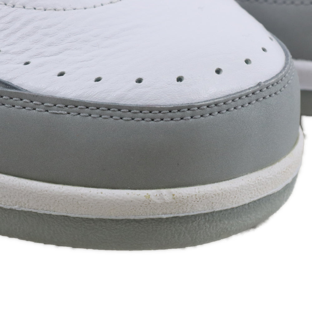 NIKE(ナイキ) 【観賞用 2009製】AIR JORDAN 2 RETRO SILVER ANNIVERSARY エアジョーダン2 シルバー アニバーサリーミッドカット スニーカー US10.5/28.5cm 385475-101