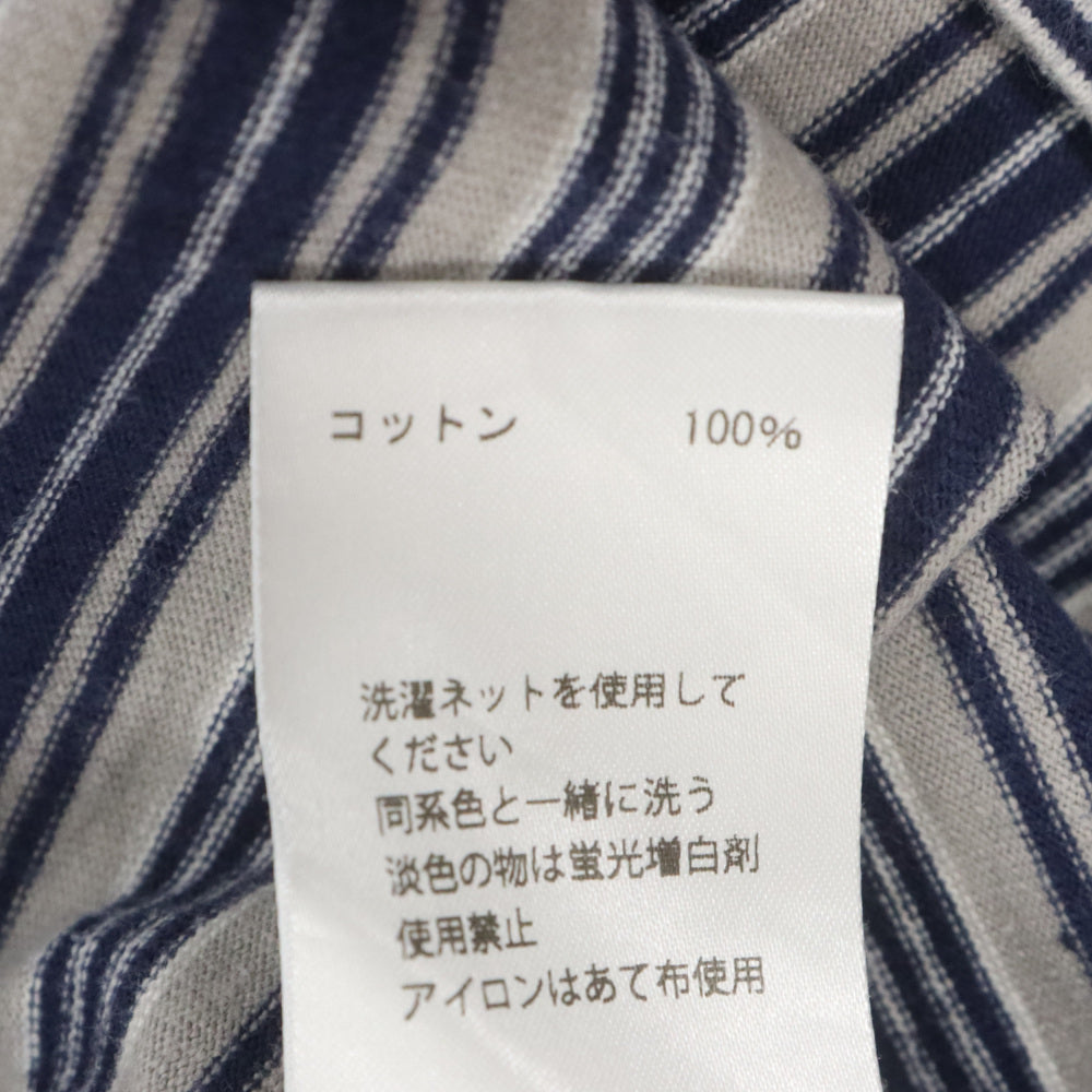 SEDAN ALL-PURPOSE(セダン オールパーパス) STRIPED S/S TEE クルーネック ボーダー 半袖Tシャツ ネイビー/グレー SD23S-CT06