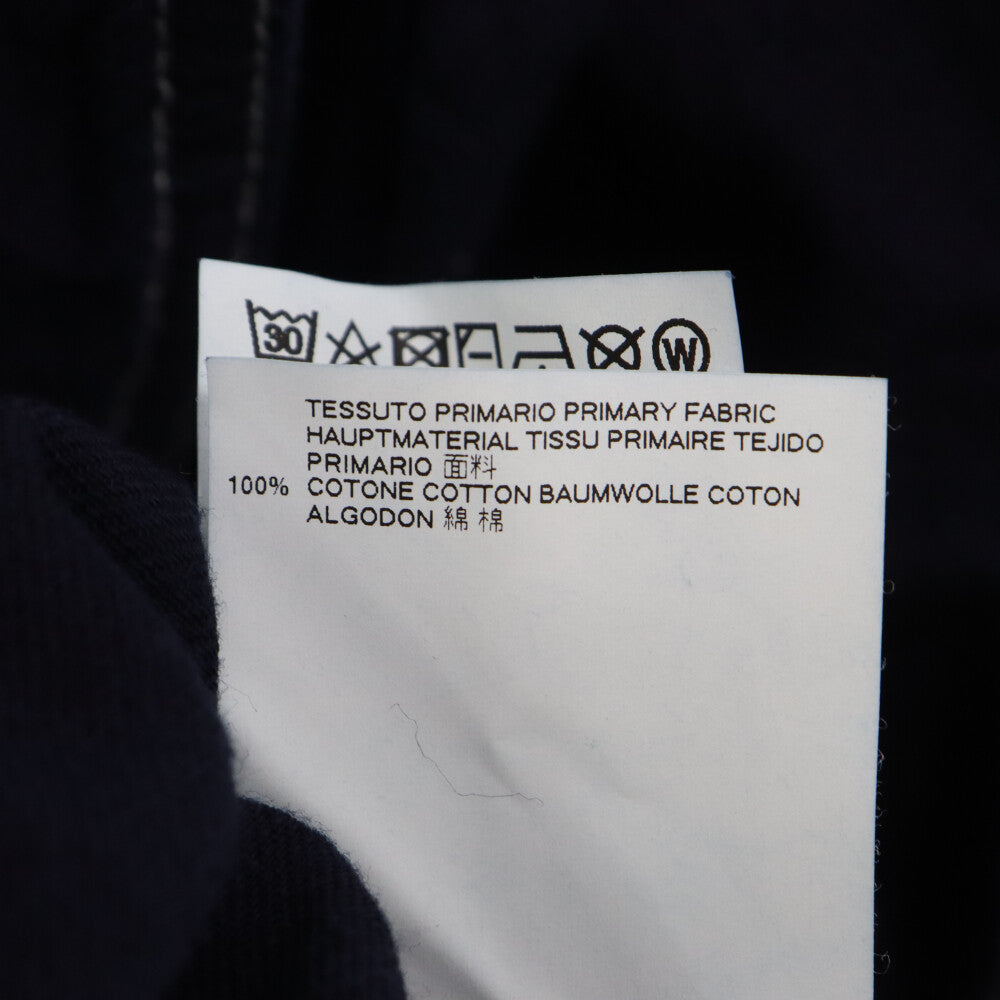 MM6 Maison Margiela(エムエムシックスメゾンマルジェラ) 18SS アシンメトリー オフショルダー ワンピース ドレス ネイビー S32CT0946 S30517