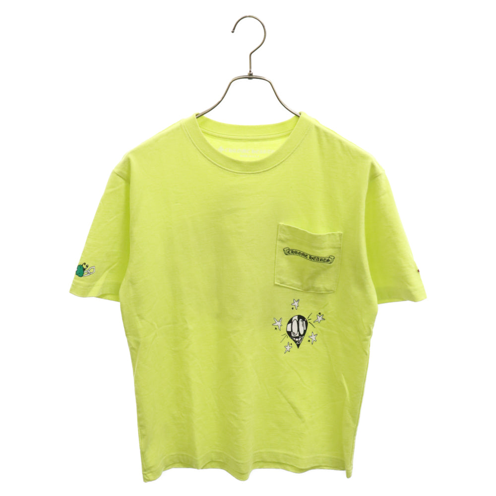 CHROME HEARTS(クロムハーツ) ×MATTY BOY PPO CHAIN GAME T-SHRT マッティボーイ チェーンゲーム プリントTシャツ 半袖カットソー グリーン