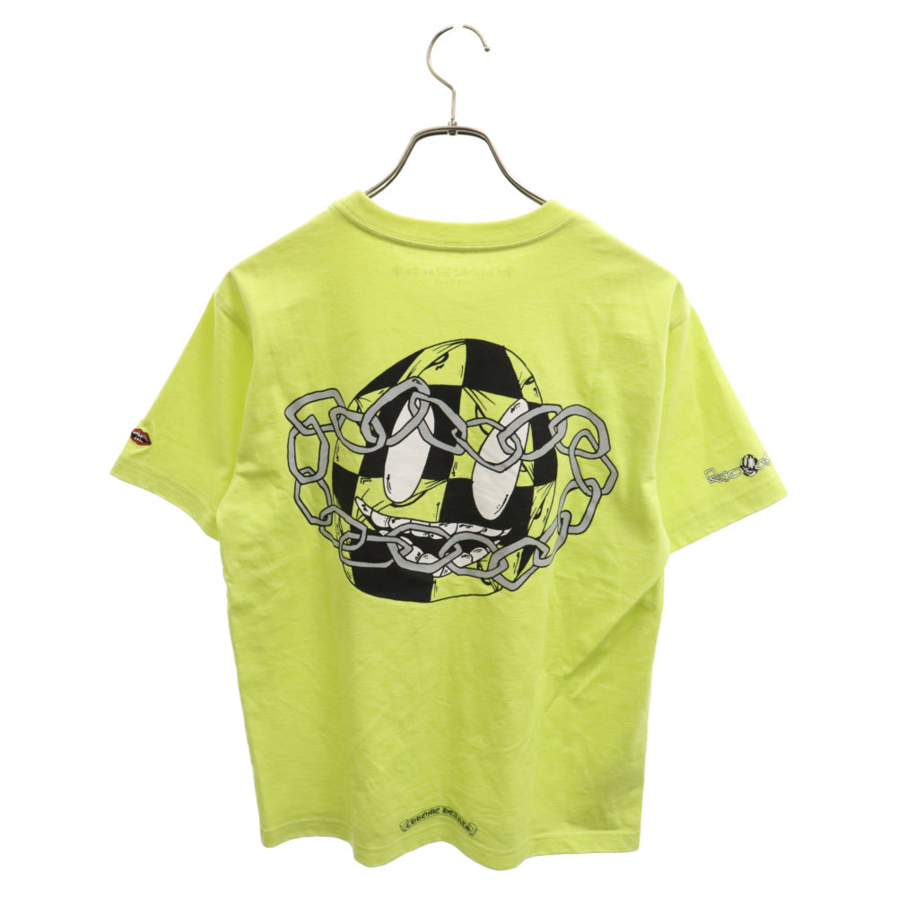CHROME HEARTS(クロムハーツ) ×MATTY BOY PPO CHAIN GAME T-SHRT マッティボーイ チェーンゲーム プリントTシャツ 半袖カットソー グリーン