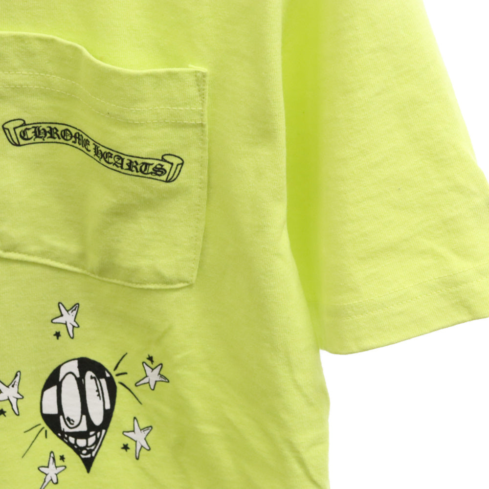 CHROME HEARTS(クロムハーツ) ×MATTY BOY PPO CHAIN GAME T-SHRT マッティボーイ チェーンゲーム プリントTシャツ 半袖カットソー グリーン