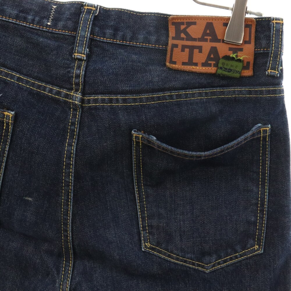 KAPITAL(キャピタル) OKABILLY 14oz デニム ストレートパンツ インディゴ SLP012