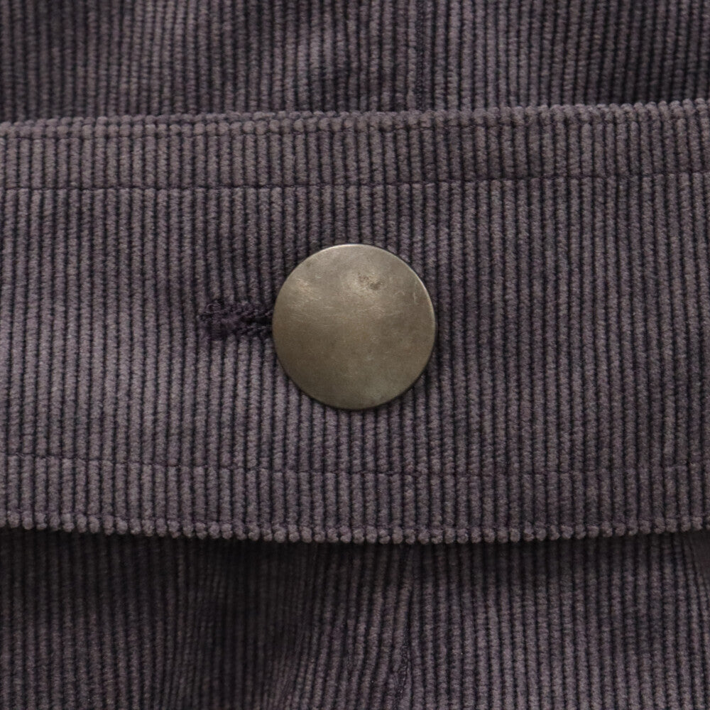 ARMANI JEANS(アルマーニ ジーンズ) ピークドラペル コーデュロイ テーラードジャケット パープル N14MZ 5Z L5 CA 37360