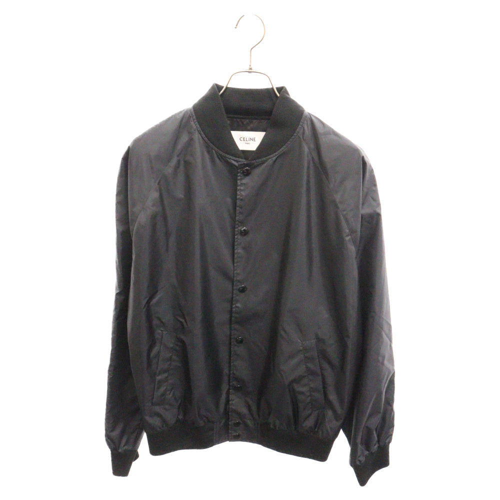 CELINE(セリーヌ) 22AW BOY DOLL NYLON TEDDY JACKET バックロゴプリント ナイロンテディジャケット ブルゾン 2W751495M