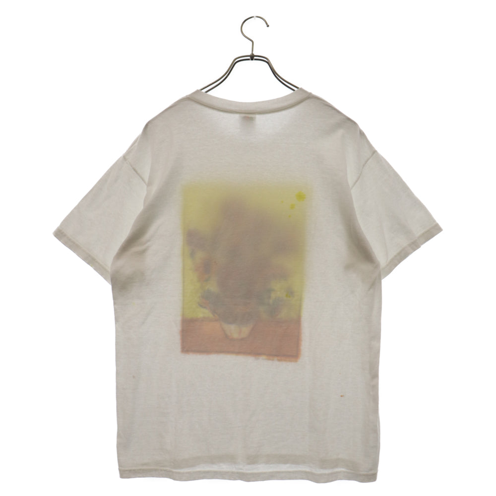 VINTAGE(ヴィンテージ) 90s van Gogh Sunflowers ヴィンセントバンゴッホ ひまわり プリントTシャツ ホワイト