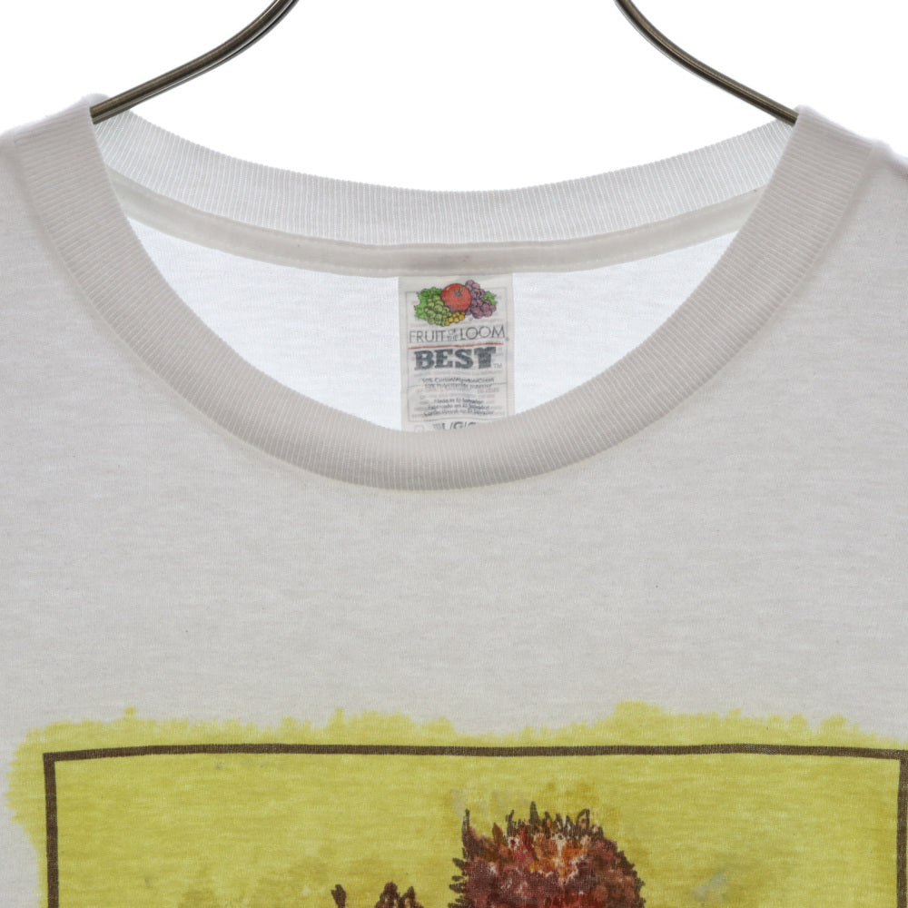 VINTAGE(ヴィンテージ) 90s van Gogh Sunflowers ヴィンセントバンゴッホ ひまわり プリントTシャツ ホワイト