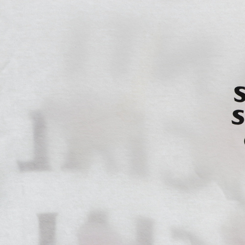ANTI SOCIAL SOCIAL CLUB(アンチソーシャルソーシャルクラブ) フラワープリント クルーネック 半袖 カットソー Tシャツ ホワイト