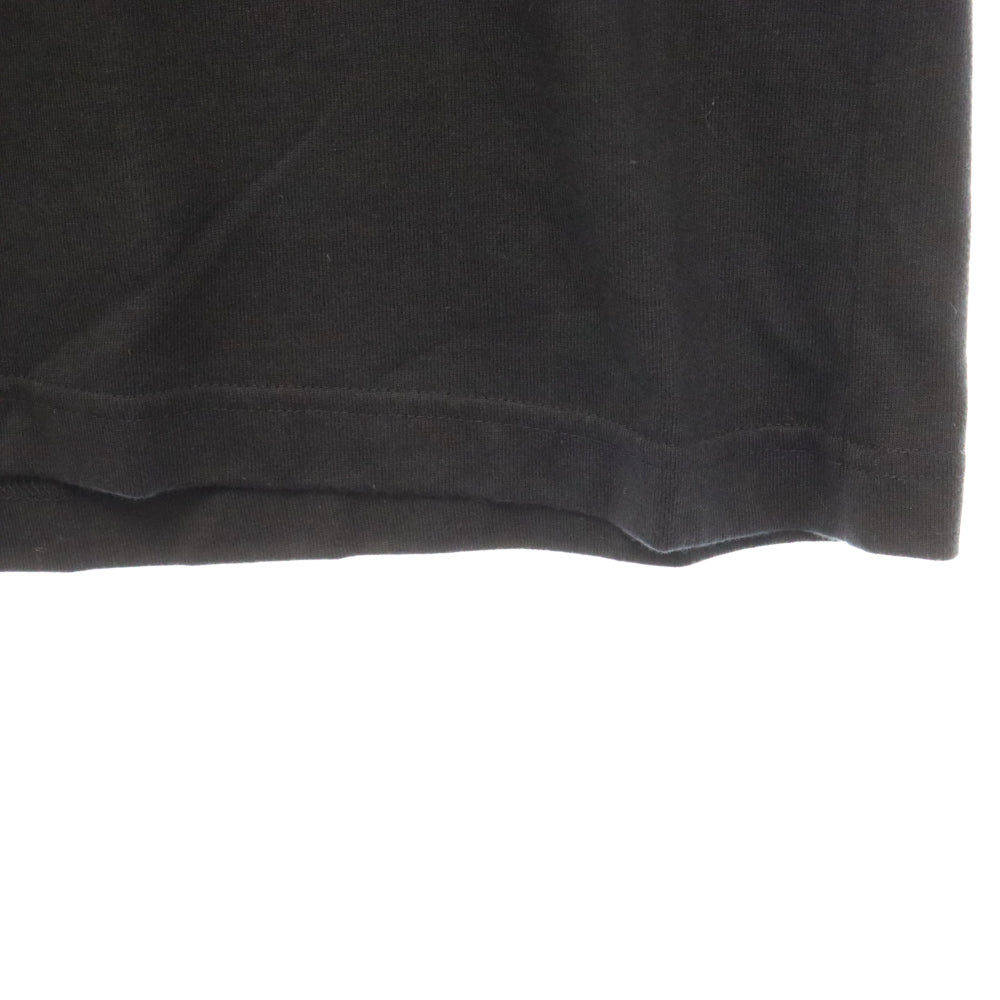 BALENCIAGA(バレンシアガ) 20AW Gym Wear Logo Fitted Tee ジムウェア ロゴプリント クルーネック 半袖Tシャツ カットソー ブラック 612964 レディース
