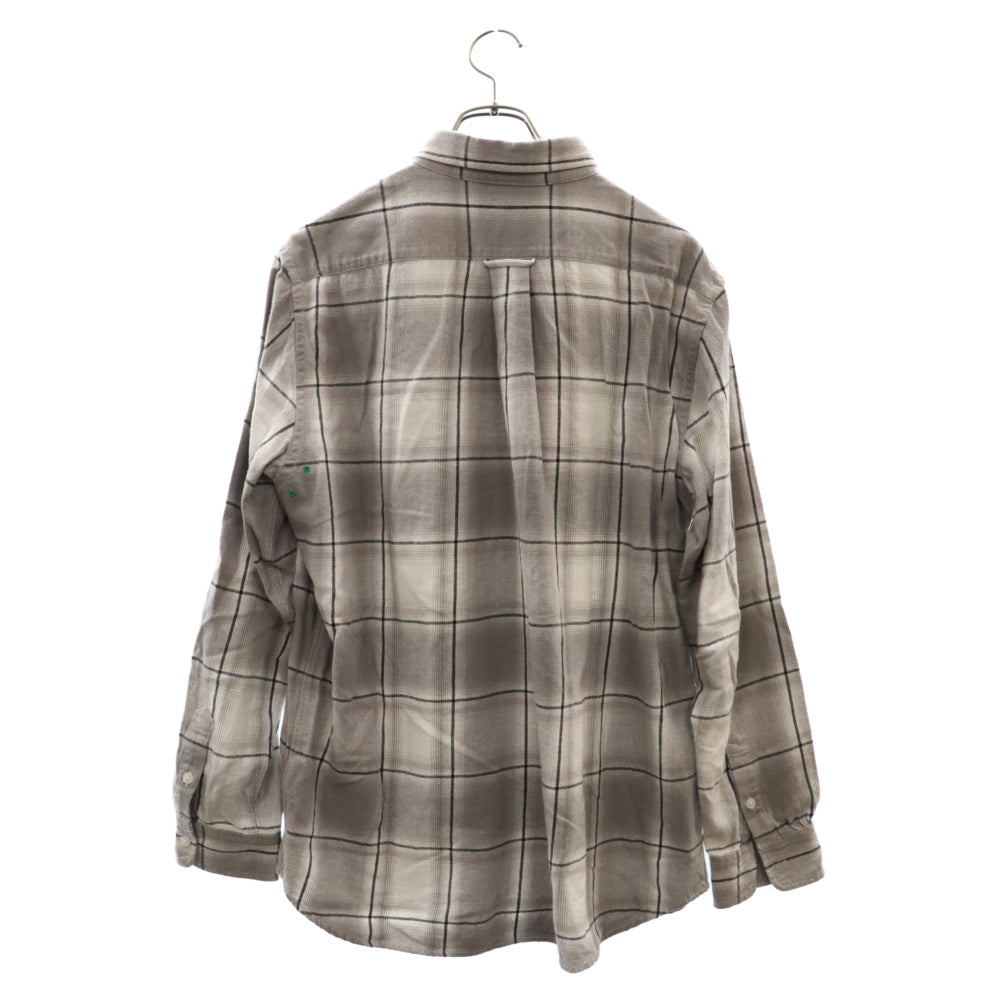 X-LARGE(エクストララージ) レギュラーカラー チェックデザイン 長袖シャツ グレー 01171402