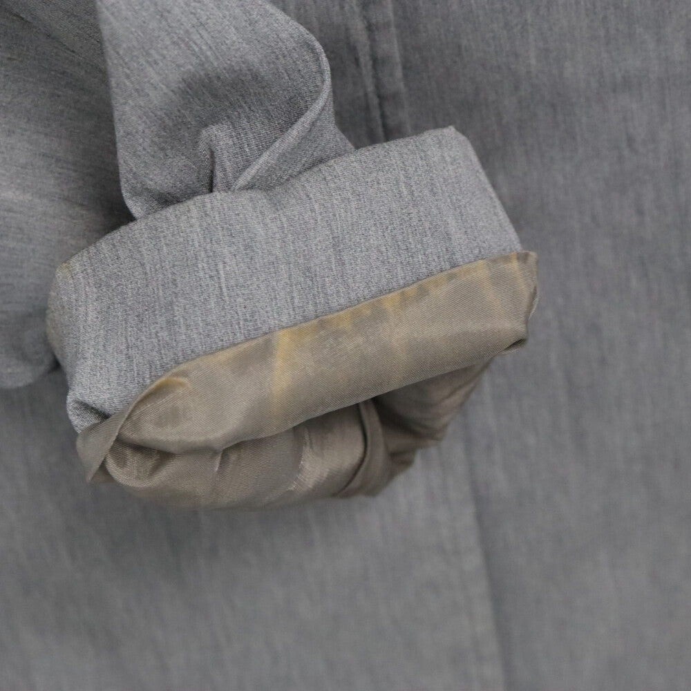 JIL SANDER(ジルサンダー) ウール シルク混 サン・フレールタグ 4B テーラードジャケット グレー