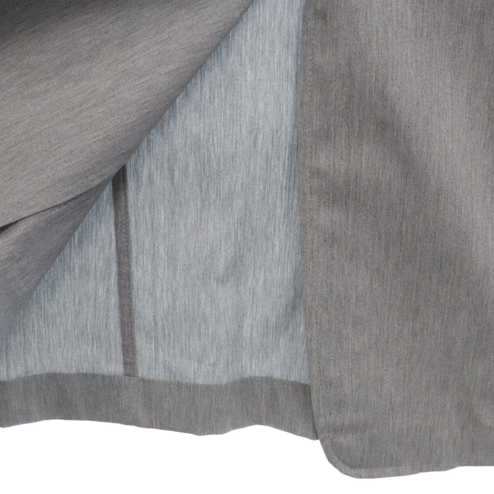 JIL SANDER(ジルサンダー) ウール シルク混 サン・フレールタグ 4B テーラードジャケット グレー