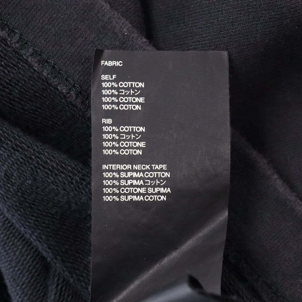 FEAR OF GOD(フィアオブゴッド) 6th Sixth Collection Half Zip Henly Tshirt シックスコレクション ハーフジップ ヘンリー 半袖Tシャツ カットソー ブラック C000-1005-10 F18-9K