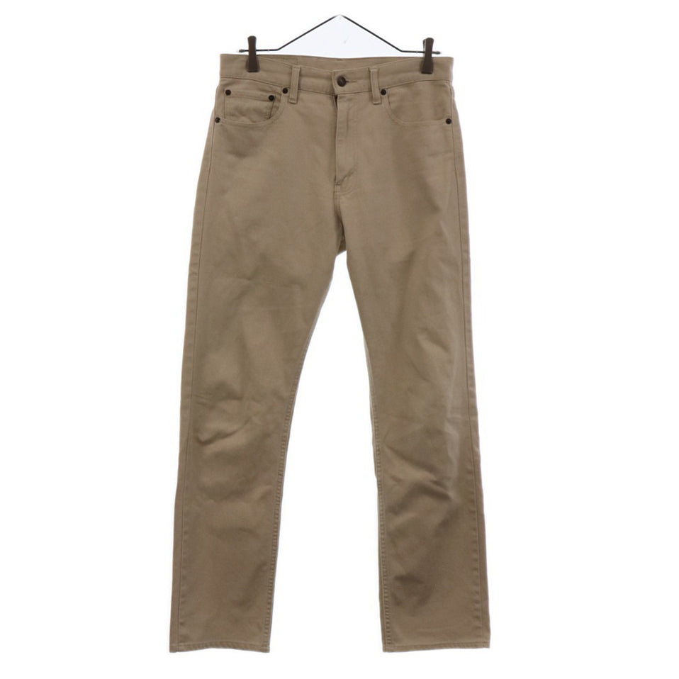 Levi's(リーバイス) 505 白タブ ジップアップ コーデュロイ コットン パンツ ベージュ PCL01-43222C