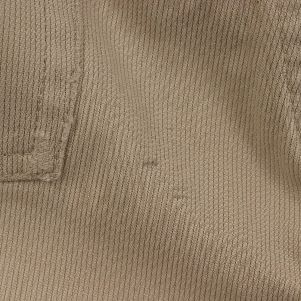 Levi's(リーバイス) 505 白タブ ジップアップ コーデュロイ コットン パンツ ベージュ PCL01-43222C