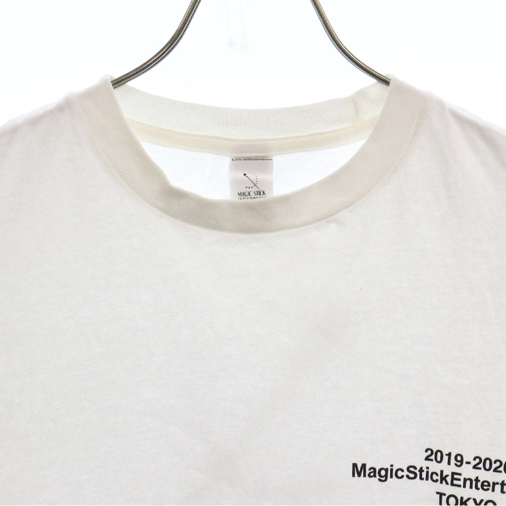 MAGIC STICK(マジックスティック) OG LOGO 1ST TEE ロゴプリント 半袖Tシャツ カットソー ホワイト MSTYO-015