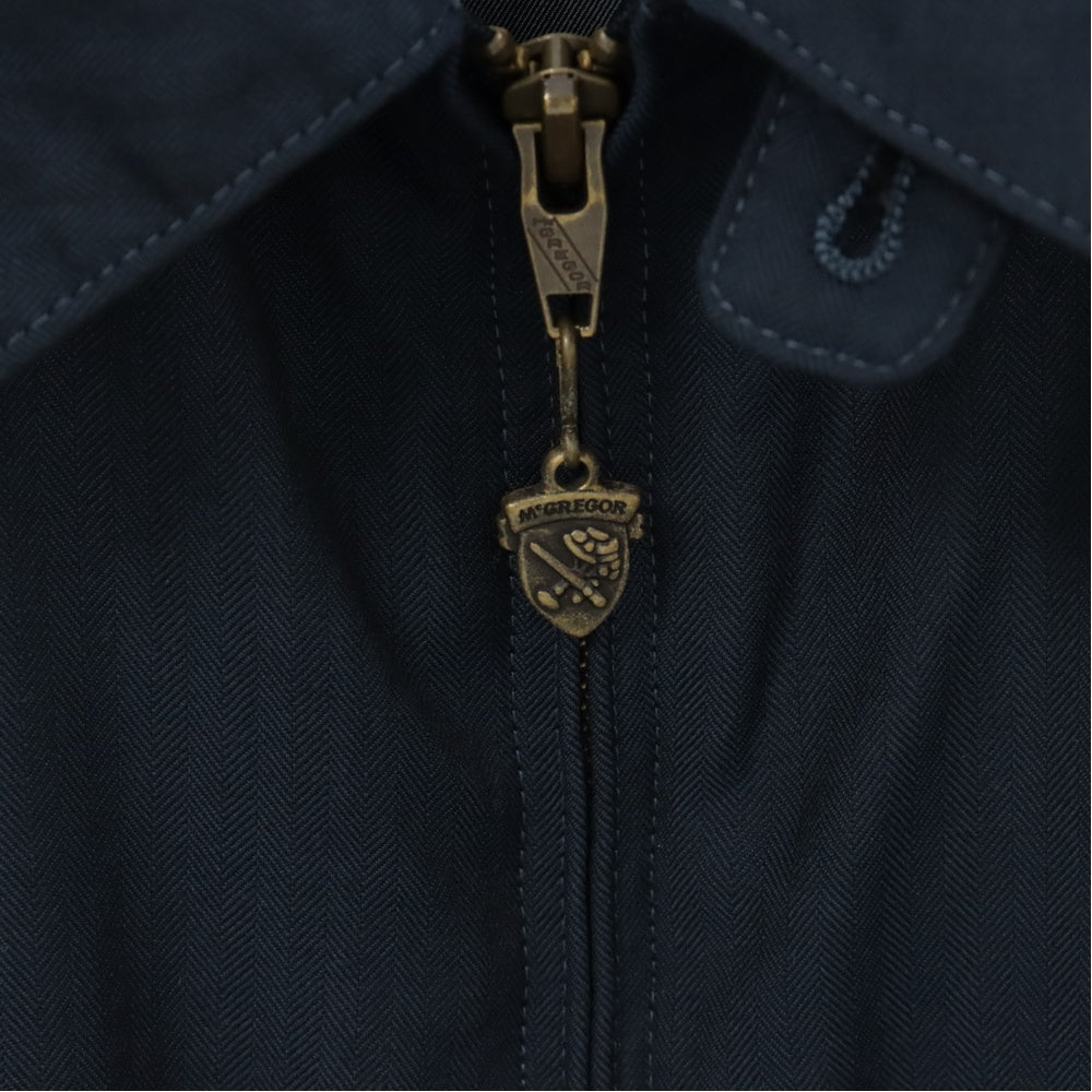 WACKO MARIA(ワコマリア) 20SS×McGREGOR Ermenegildo Zegna JACKET×マクレガーコラボ ゼニア ジップアップジャケット ネイビー 113110207