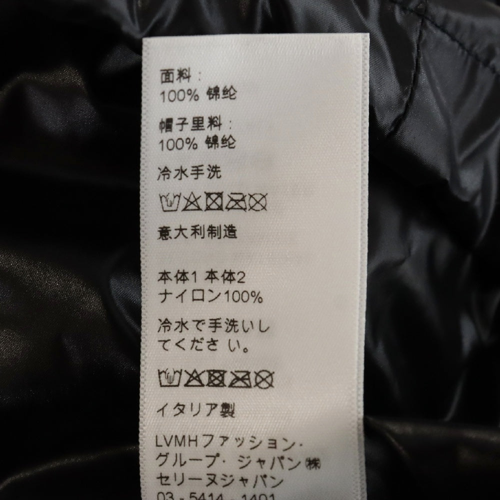 CELINE(セリーヌ) 22SS LOOSE CUT JACKET WITH ZEBRA LOOK AND NYLON COATING ゼブラルック コーティング ナイロン ルーズカット ジャケット ブラック/ホワイト 2W537260Q