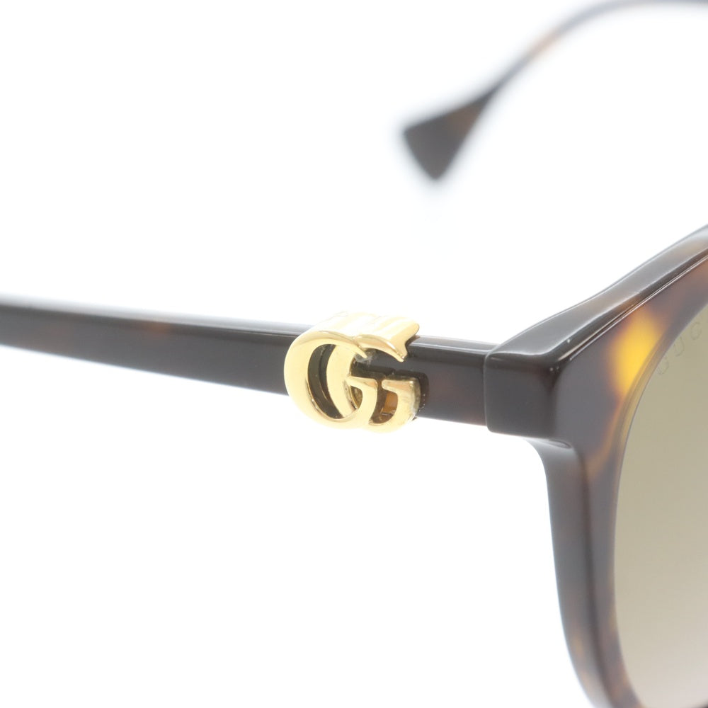 GUCCI(グッチ) GGロゴ ラウンド シェイプ サングラス アイウェア 眼鏡 メガネ ブラウン GG1073SK 003