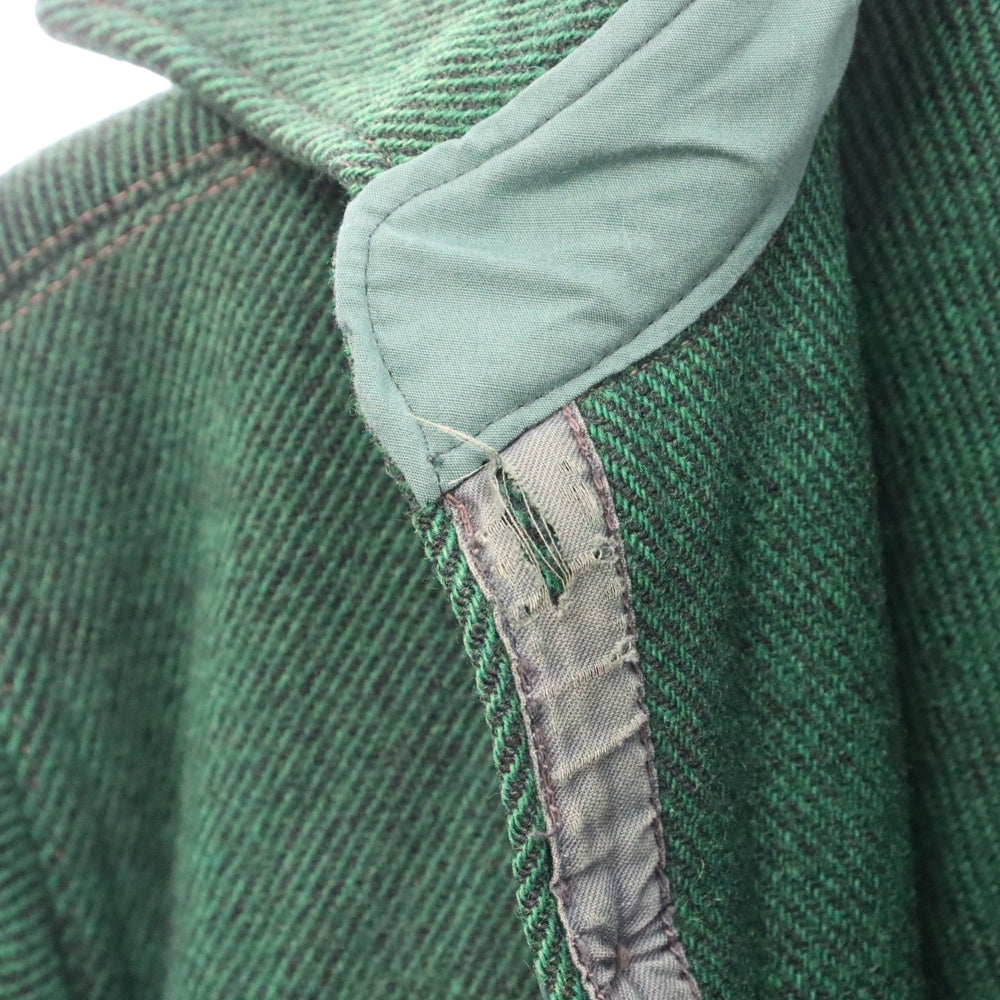 WOOLRICH(ウールリッチ) 50-60S VINTAGE ウール マッキーノ シャツ ジャケット グリーン