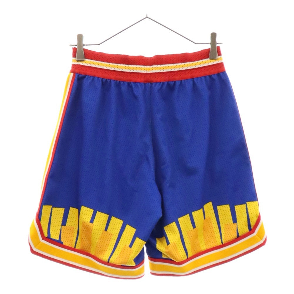 adidas(アディダス) エリック エマ ニュエル マクドナルド リバース バスケット レトロショーツ ハーフパンツ ブルー H16550