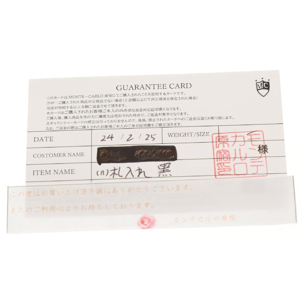 goro's(ゴローズ) 2つ折り レザー ロング ウォレット 長財布 ブラック