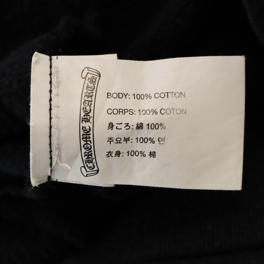 CHROME HEARTS(クロムハーツ) SWTSHRT HD ZIP フォティプリント ジップアップ スウェットパーカー ブラック
