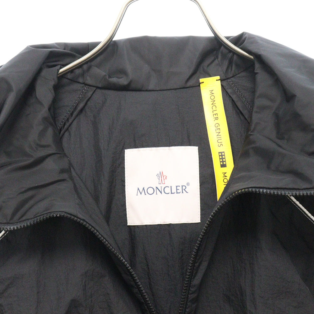 MONCLER GENIUS(モンクレール ジーニアス) 21AW ×FRAGMENT DESIGN HUNOR GIUBBOTTO ウノアー フーデッド ナイロンジャケット ブラック G209U1A00001 M1289
