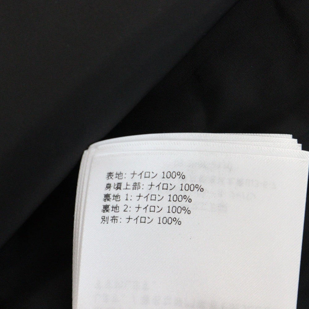 MONCLER GENIUS(モンクレール ジーニアス) 21AW ×FRAGMENT DESIGN HUNOR GIUBBOTTO ウノアー フーデッド ナイロンジャケット ブラック G209U1A00001 M1289