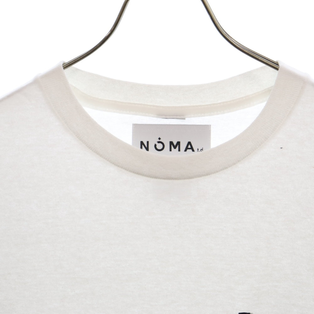 NOMA t.d.(ノーマティーディー) Stripe S/S ストライプ 半袖Tシャツ ホワイト/ブラック