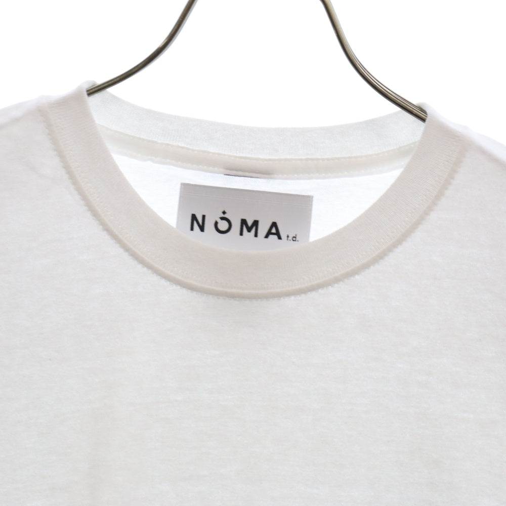 NOMA t.d.(ノーマティーディー) Stripe S/S ストライプ 半袖Tシャツ ホワイト/ブラック