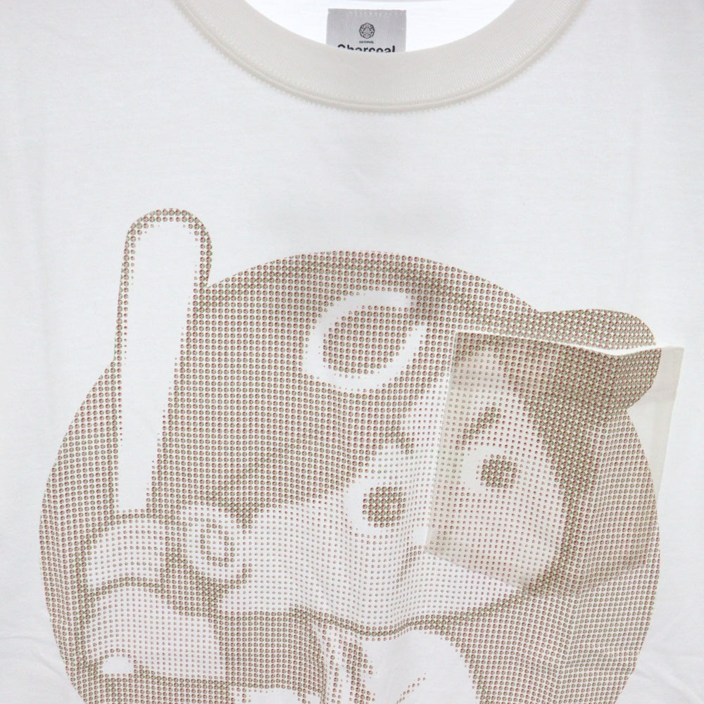 NuGgETS(ナゲッツ) ×広島カープ×Charcoal TOYO Carp SP S/S カープ坊や 半袖Tシャツ ホワイト