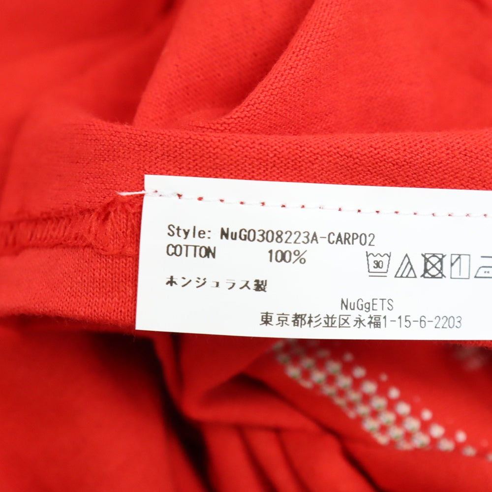 NuGgETS(ナゲッツ) ×広島カープ×Charcoal TOYO Carp SP S/S カープ坊や 半袖Tシャツ レッド