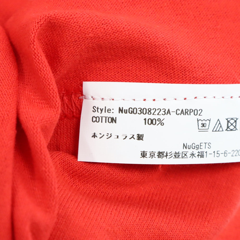 NUGETS(ナゲッツ) ×広島カープ×Charcoal TOYO Carp SP S/S カープ坊や 半袖Tシャツ レッド