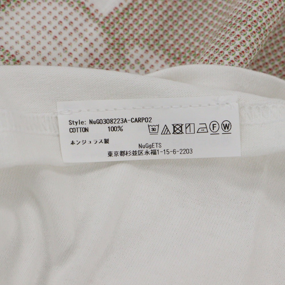 NuGgETS(ナゲッツ) ×広島カープ×Charcoal TOYO Carp SP S/S カープ坊や 半袖Tシャツ ホワイト