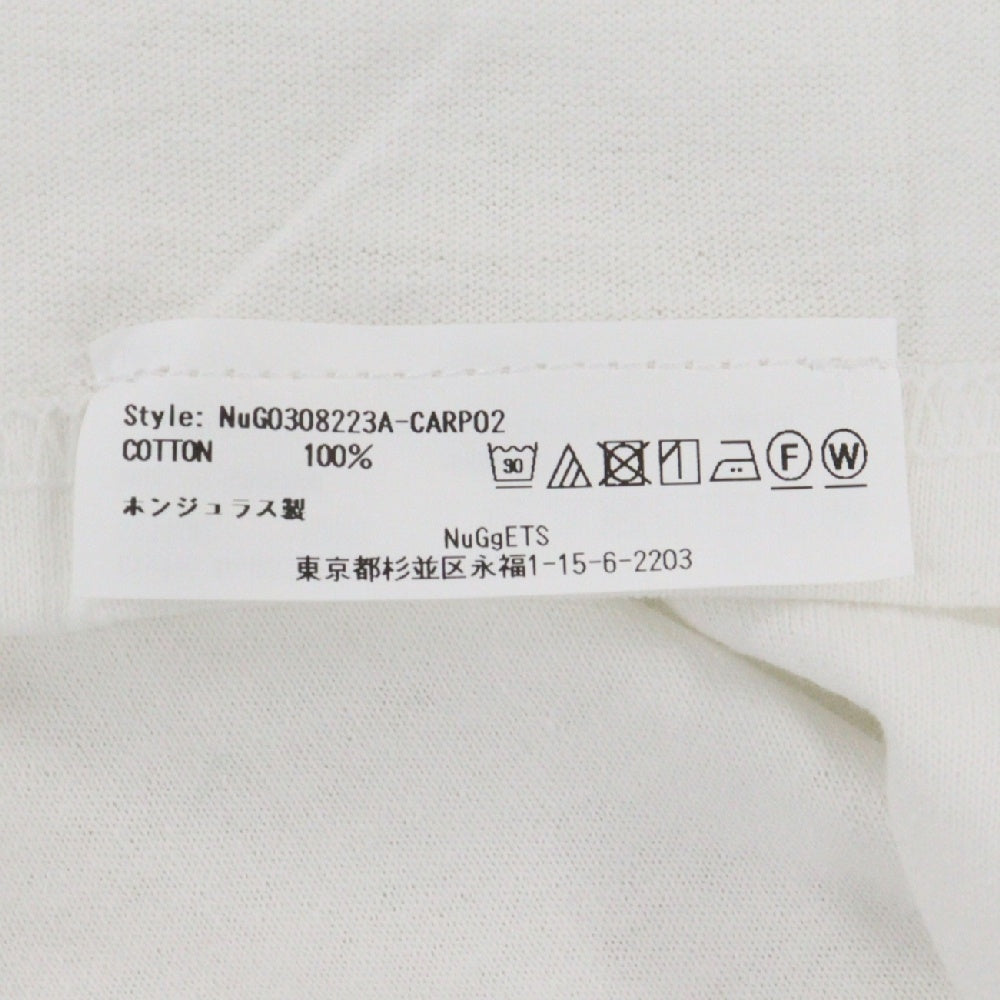 NUGETS(ナゲッツ) ×広島カープ×Charcoal TOYO Carp SP S/S カープ坊や 半袖Tシャツ ホワイト