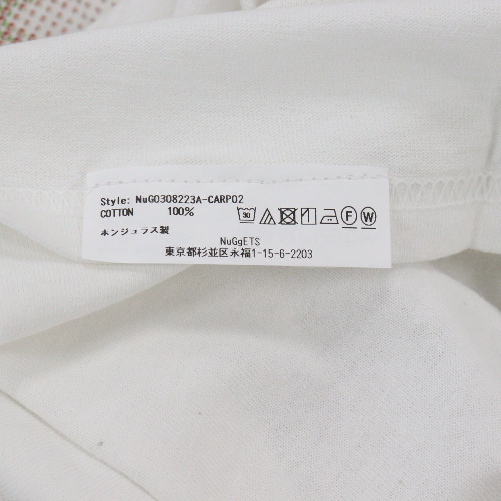 NuGgETS(ナゲッツ) ×広島カープ×Charcoal TOYO Carp SP S/S カープ坊や 半袖Tシャツ ホワイト