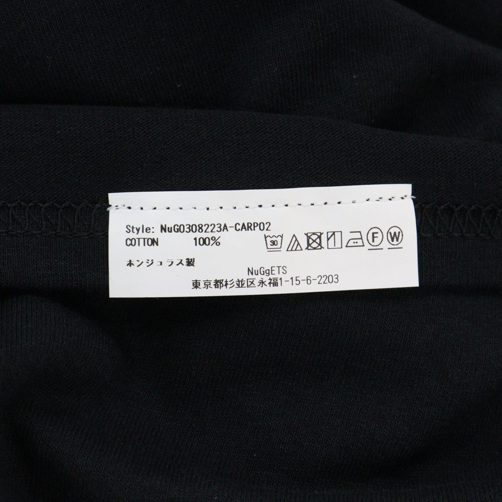 NuGgETS(ナゲッツ) ×広島カープ×Charcoal TOYO Carp SP S/S カープ坊や 半袖Tシャツ ブラック