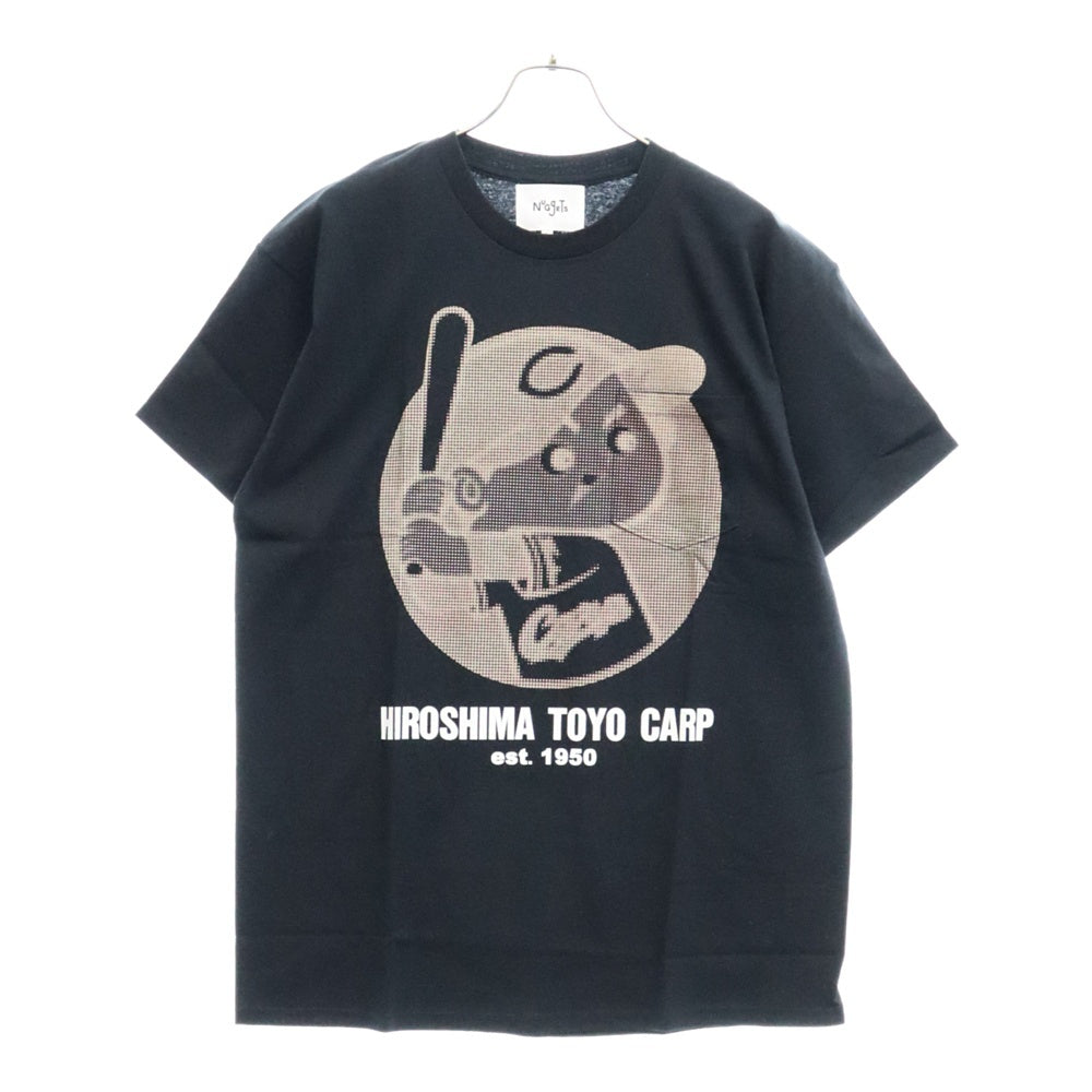 NuGgETS(ナゲッツ) ×広島カープ×Charcoal TOYO Carp SP S/S カープ坊や 半袖Tシャツ ブラック