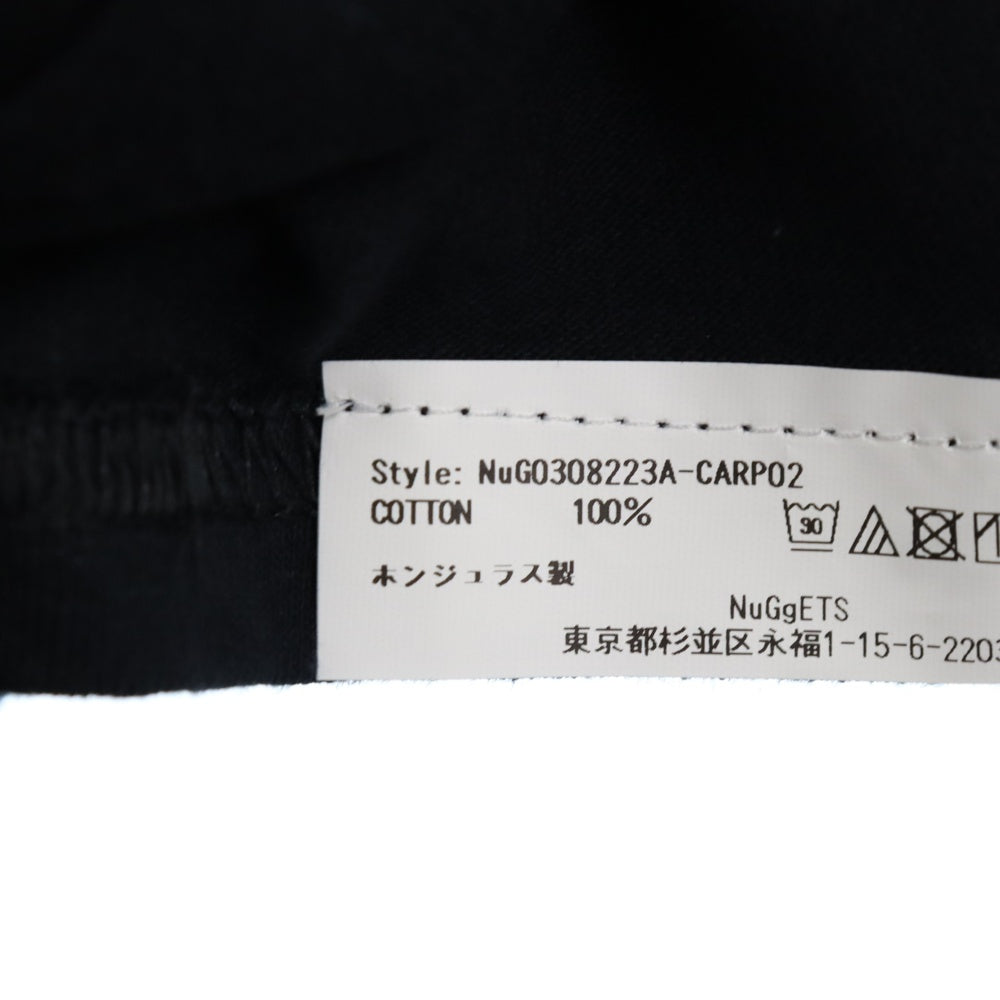 NuGgETS(ナゲッツ) ×広島カープ×Charcoal TOKYO Carp SP S/S カープ坊や 半袖Tシャツ ブラック