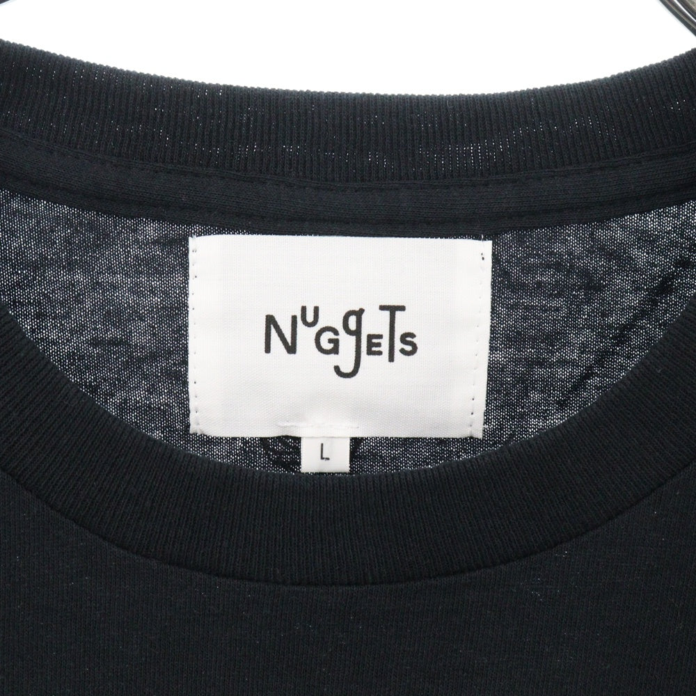 NuGgETS(ナゲッツ) ×広島カープ×Charcoal TOYO Carp SP S/S カープ坊や 半袖Tシャツ ブラック