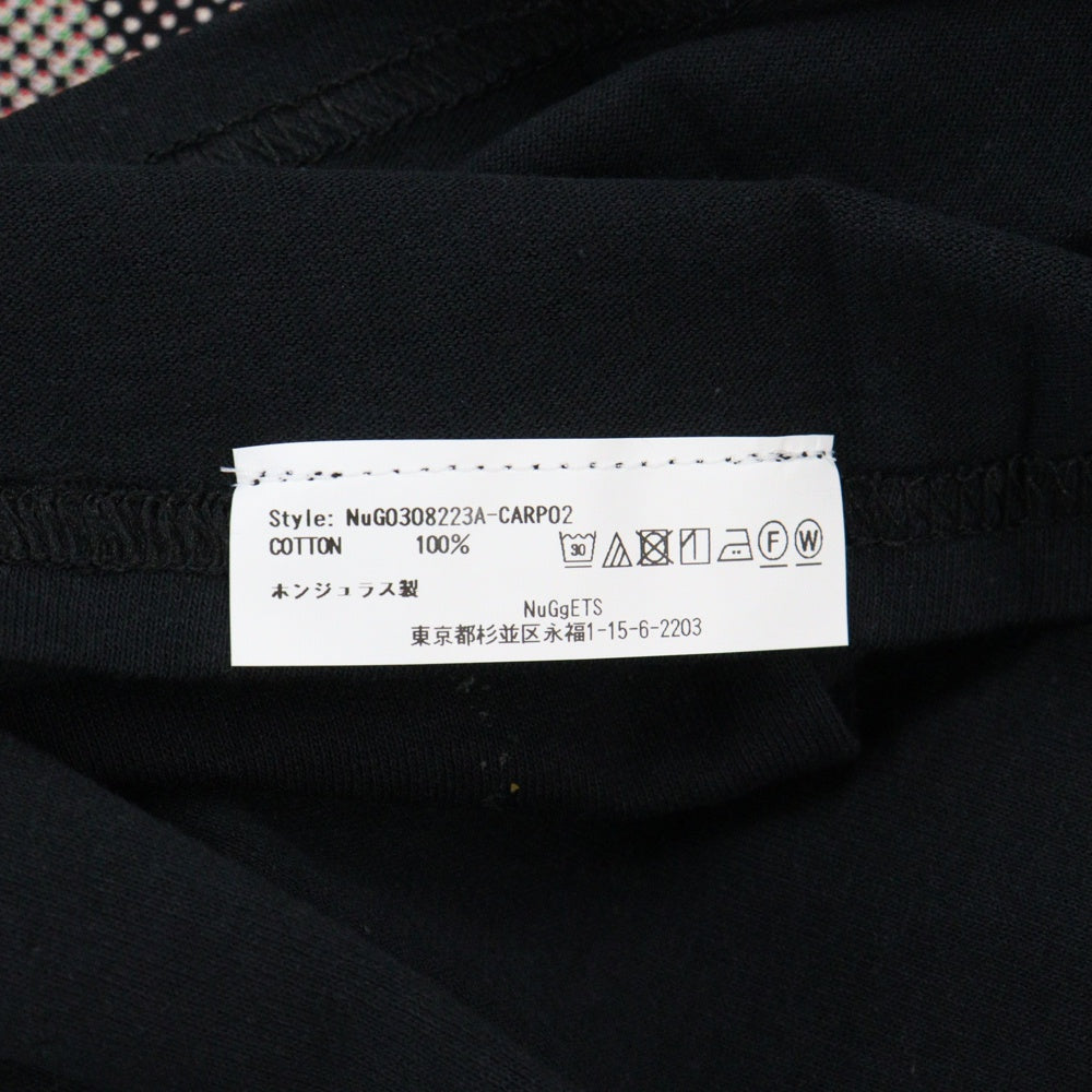 NuGgETS(ナゲッツ) ×広島カープ×Charcoal TOYO Carp SP S/S カープ坊や 半袖Tシャツ ブラック